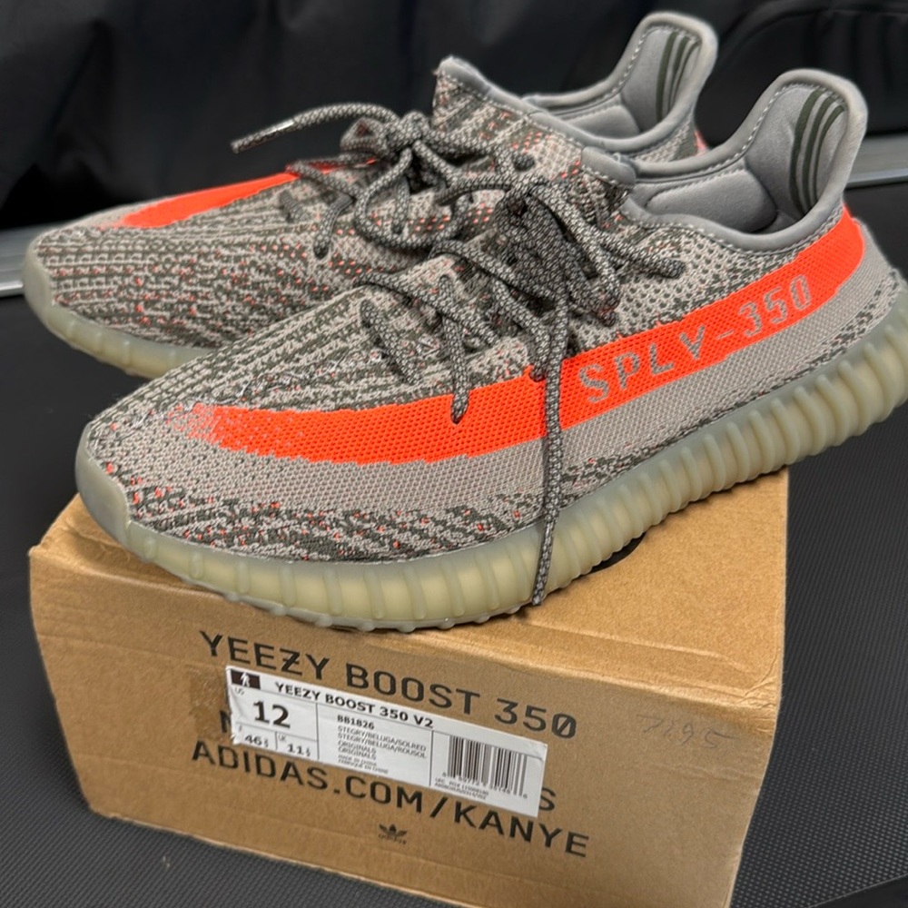 Like New Adidas Yeezy Beluga Size 12
